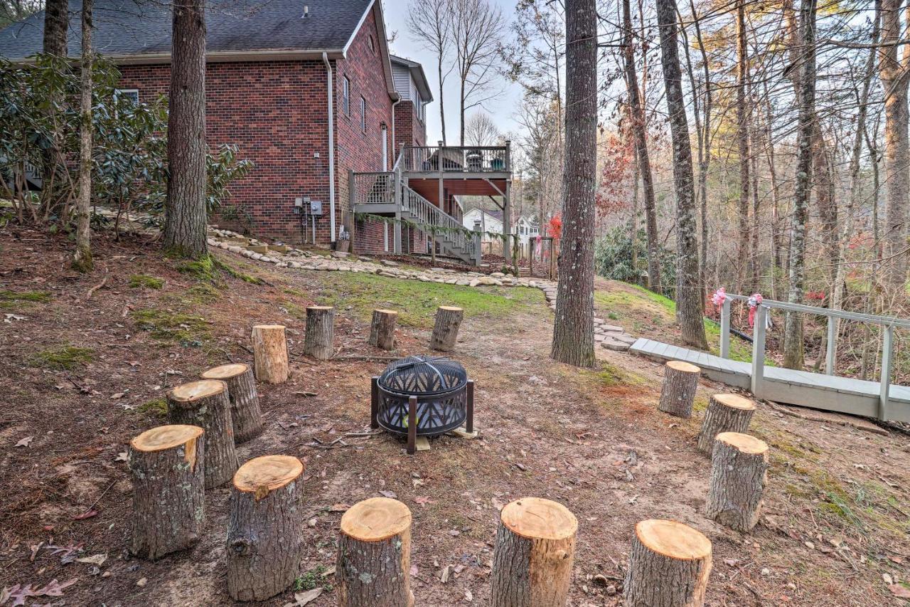Private Hendersonville Hideaway With Fire Pit! Экстерьер фото